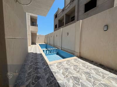 Apartment with a room and reception inside a villa with a swimming pool enjoys tranquility and privacy