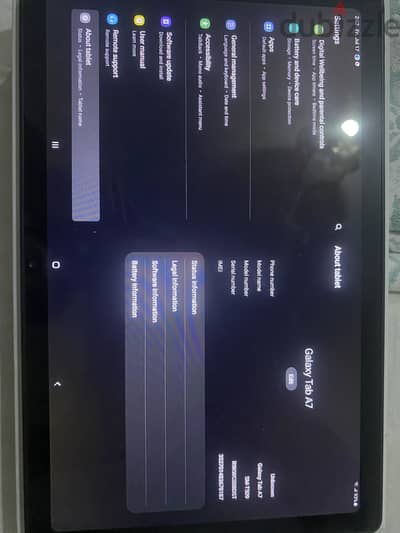 Samsung Tablet A7