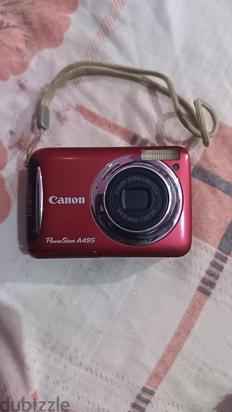 Camera  Canon PowerShot A495 1
