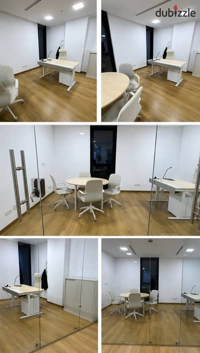 مكتب إداري للإيجار – Hyde Park Business District – B4  في القاهرة الجديدة.