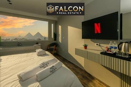 Directly on the Nile with a full view of the Maadi Corniche, a ready-to-move-in apartment for sale (furnished + appliances), one minute from Zamalek,