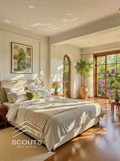 Ready for viewing: Villa for sale, 3 floors, fully finished, in New Cairo, Mountain View, near Hyde Park and Palm Hills Mivida, with a distinctive sea