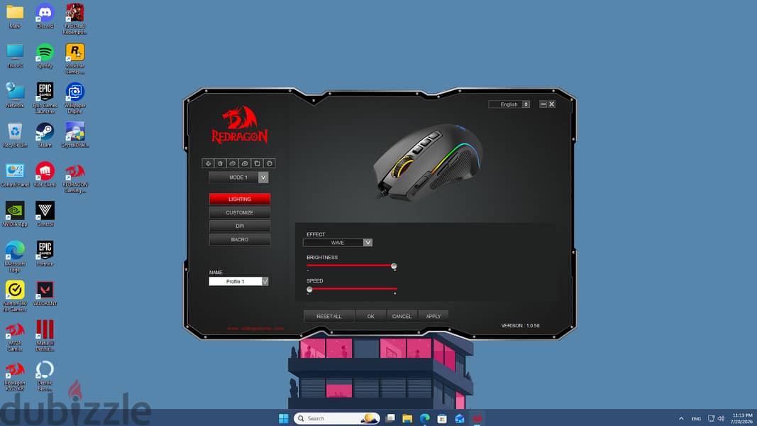 Keyboard & Mouse Redragon 15