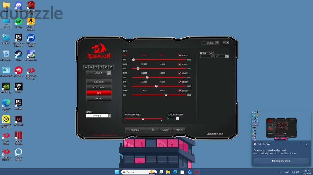 Keyboard & Mouse Redragon 17
