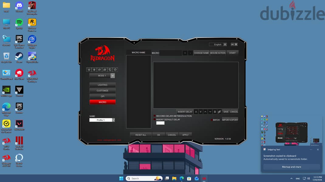 Keyboard & Mouse Redragon 18