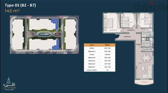 3 bed apartment