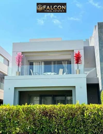 فيلا للبيع sea view متشطب بالتكيفات والمطبخ في دايركشن وايت Direction White