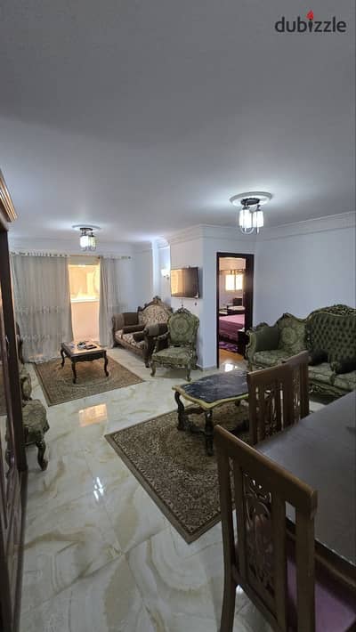 Furnished Air-conditioned Apartment for Rent 140m in Smouha, Hay Al-Filat