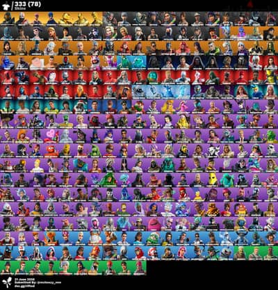 Fortnite stacked account