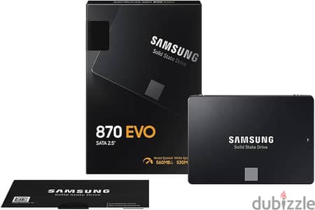 SAMSUNG 870 EVO 1TB SSD SATA جديد