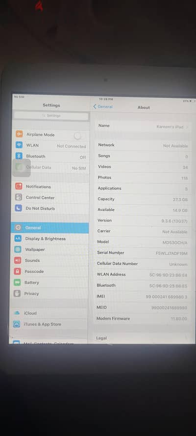 i pad mini wifi +cellular