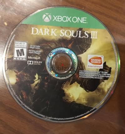 أسطوانة Dark Souls III Xbox One