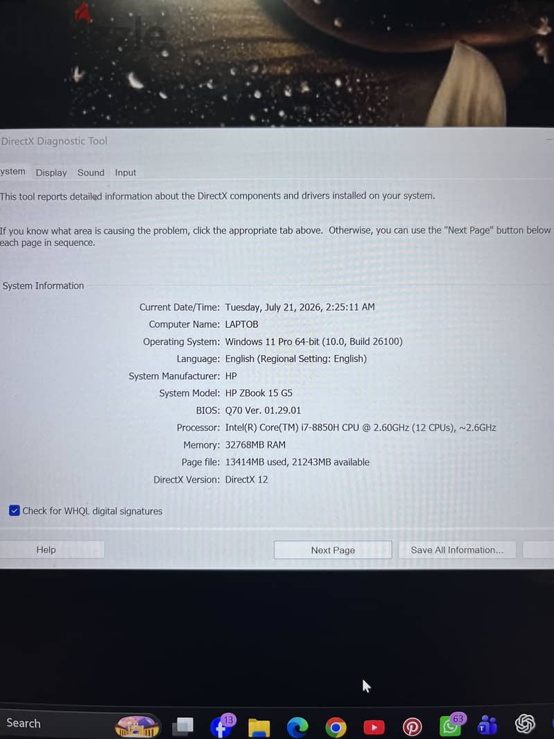 Zbook g 5 1