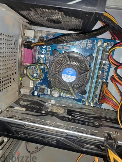بندل جيل ثلث i5 3470 +2x4 8g ram h61