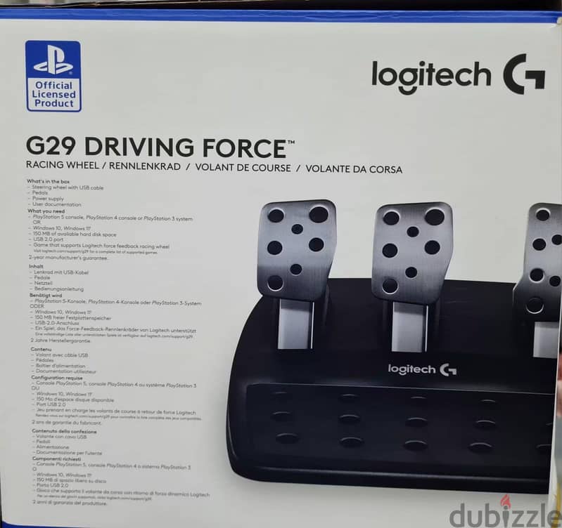 Logitech G29 Driving Force 1