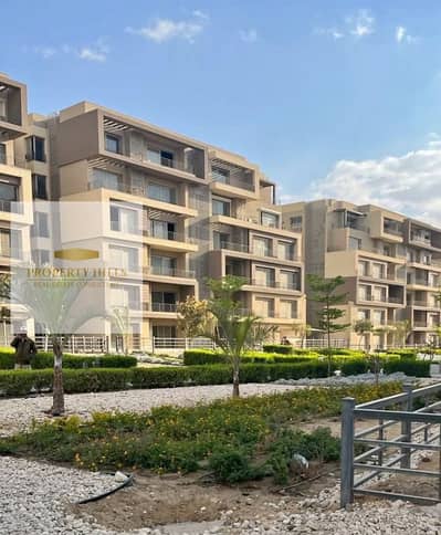 شقه متشطبه للبيع بالتقسيط علي اطول فتره سداد من palm Hills New Cairo في قلب التجمع الخامس و بالقرب من AUC