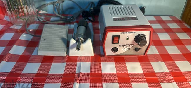 Strong 204 Dental Micromotor with Handpiece & Foot Pedal