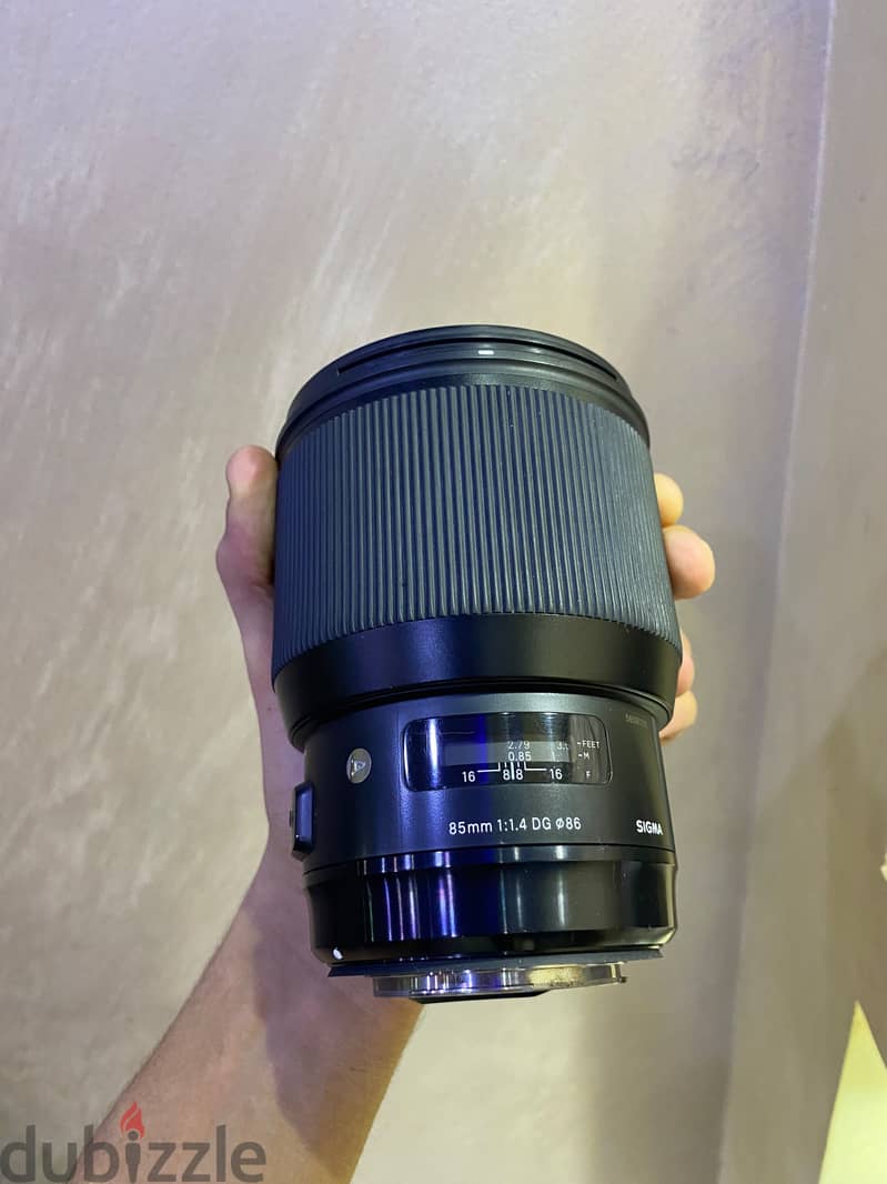 85 sigma art canon 4
