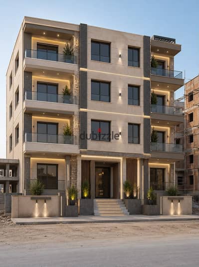 Apartment for sale in New Obour City (Series 1 - Area of 2600 Feddans) steps away from the New Obour City Device. Second number direct from the ninety axis. Close view indeed.