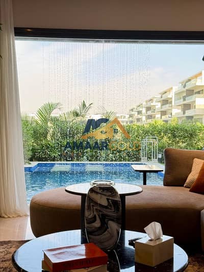 Luxury Smart Home Apartment with Private Pool for Rent in Lake View Residence in new cairo