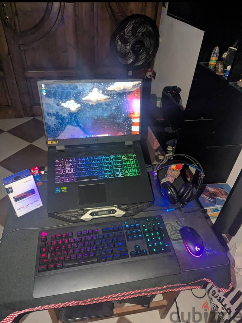 Acer nitro 5 + full setup 1
