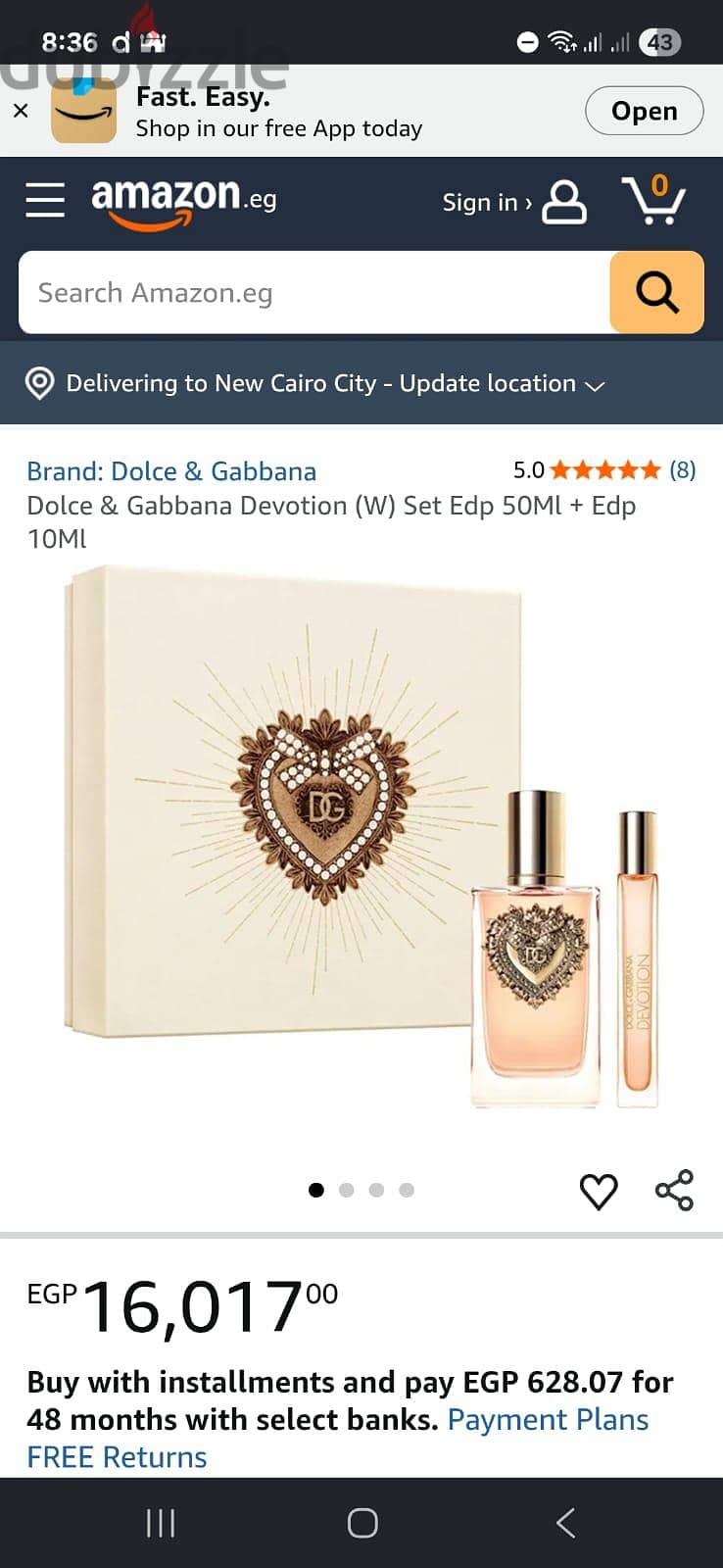 Perfume Dolce & Gabbana Devotion 50 ml + 10 ml 3