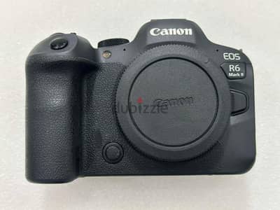 canon r6 mark ii used like new with box and charger and battery