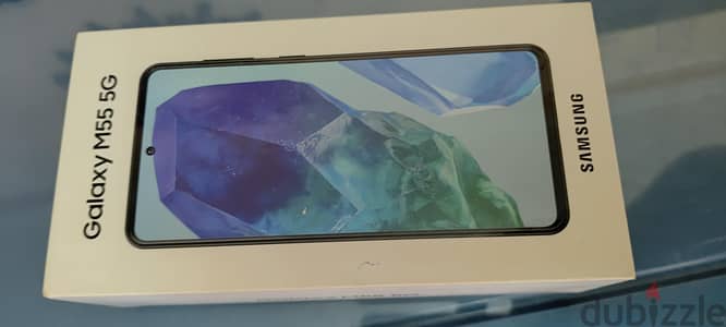 سامسونج M55 5G بالكرتونه كسر زيرو كأنه جديد