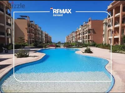 شاليه للايجار الترا لوكس ف Emirates Heights الساحل الشمالي فيو مباشر على البحر وحمام السباحة بسعر لقطة
