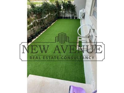 Apartment fully finished ready to move ground with garden direct on pool and club house in compound granda elsherouk
