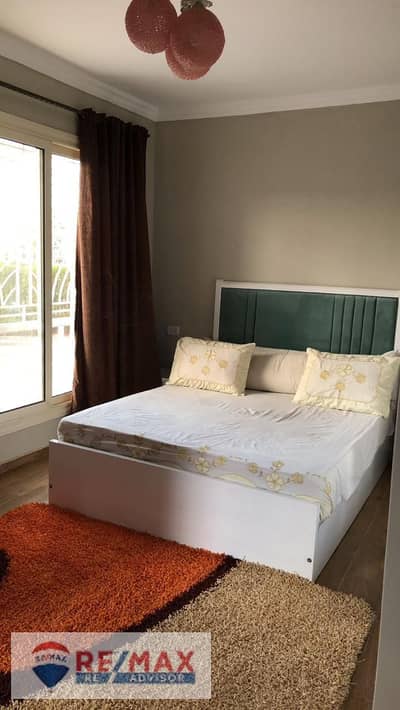 Opportunity to live or invest in Sheikh Zayed: Ground floor apartment with garden for sale in Jannah Zayed 1 Compound, opposite The Gate Mall. Prime l