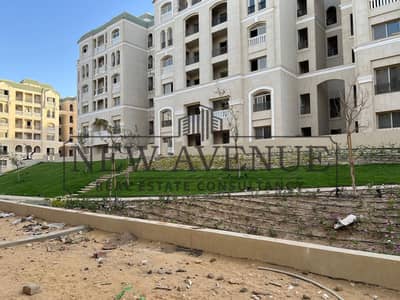 A ground-floor apartment for sale with a private garden in L’Avenir- Al Ahly Sabbour in Mostakbal City featuring a green view and an attractive price