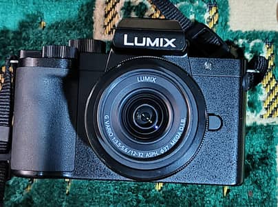 كاميرا ليومكس Panasonic LUMIX G100 20m 4k Mirrorless lumix 12-32mm