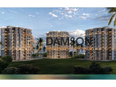 Own a 58 sqm Studio in R8 – New Administrative Capital with 13K monthly installments over 12 years, prime location near the Government and Diplomatic