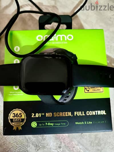 للبيع ساعة Oraimo Watch 5 Lite OSW-804 مستعملة بحالة ممتازة