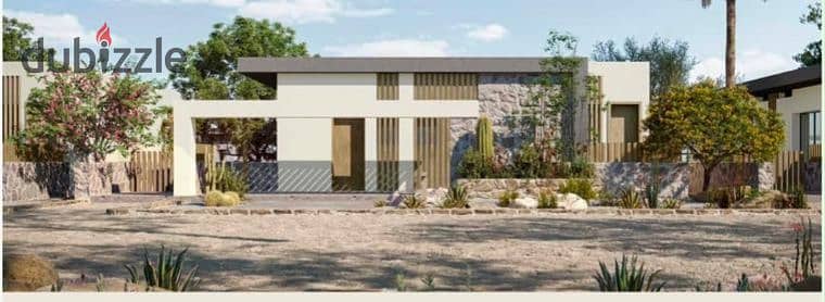 Fully Finished Chalet for Sale – First Row on the Crystal Lagoon in Marsa Baghush, Sidi Heneish