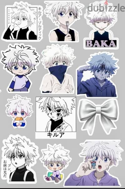 استيكرات انمى