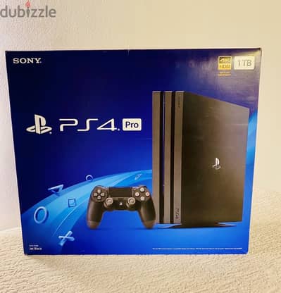 Ps4 1 tb New  جهاز بلايستيشن 4 برو ١ تيرا جديد