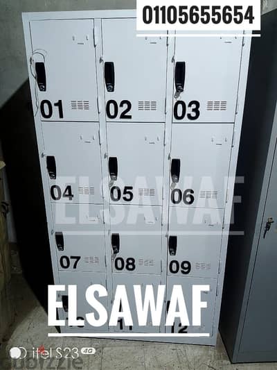 لوكر،locker,صاج محمل دهانات اليكتروساتيك ،وحدات تخزين ،دولاب،لوكرز