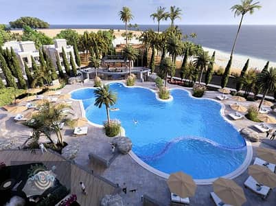 Serviced Ground Chalet + Garden in Sidi Abdel Rahman (sea-side of the road), featuring an 800-meter beach front by Mada