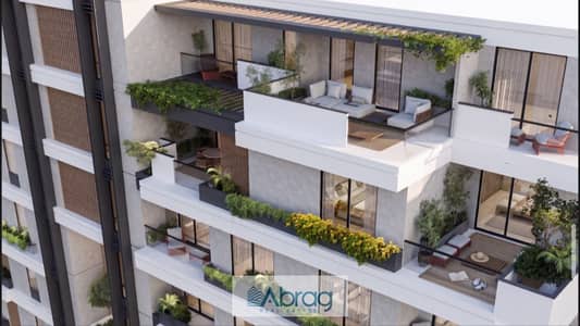 Apartment for sale in the heart of Sheikh Zayed, opposite Al Rabwa compound, at the lowest price per meter in Zayed.