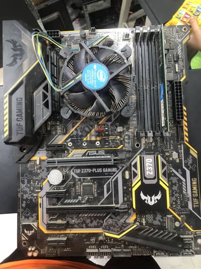 معالج i5 تامن مع بورده z370 بالكولر الاستوك