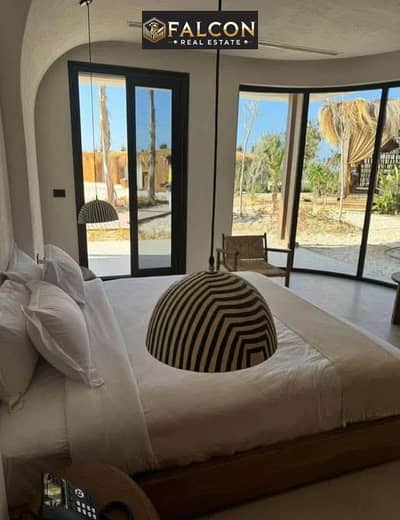 امتلك شاليه فاخر متشطب بالتكيفات للبيع فى زويا غزاله باي zoya ghazala bay الساحل الشمالي