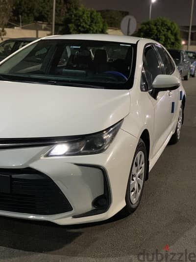 سياره تيوتا كرولا ٢٠٢٠للاجار الشهري مع شركه AMG