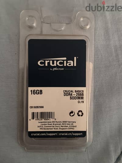Ram DDR4 (16GB) New