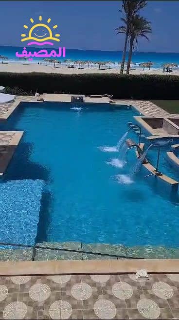 فيلا فاخرة 5 غرف بحمام سباحة خاص صف أول على البحر في هايدي الساحل الشمالي – بجوار روزانا ومارسيليا بيتش ونيس 4