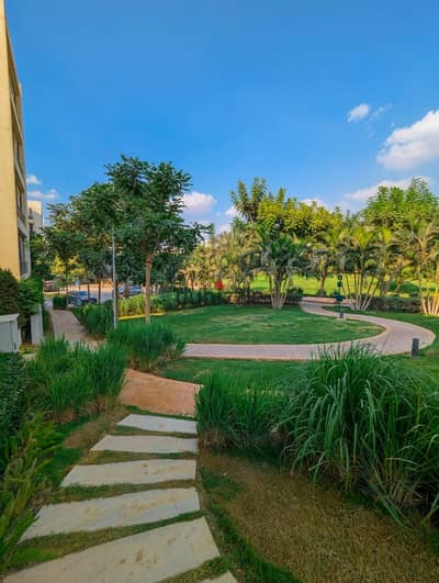 Exceptional Apartment for Sale with an Open Landscape View – Opposite Cairo International Airport | 50% Cash Discount