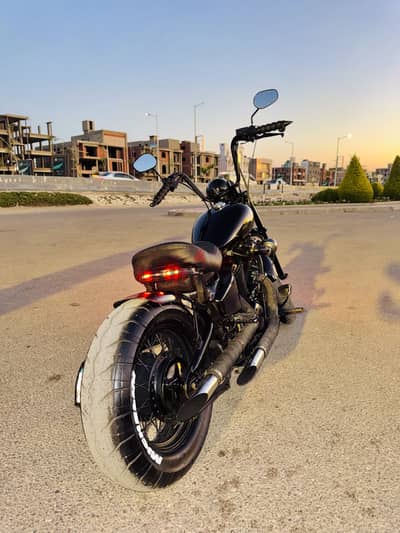 للبيع | Honda Steed 400 Bobber 1984 (Single Side Stand / عكاز) 