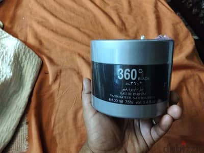 عطر العربية للعود 360° Black الأصلي 100 مل  متبرشمه لم تفتح