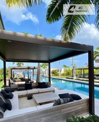 اقل مقدم  شاليه 2 غرفة نوم متشطب استلام فوري  فيو حمام سباحه سيلفر ساندس  أورا الساحل الشمالي  Silver Sands Ora North Coast